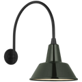 VISUAL COMFORT SIGNATURE, ACADEMY ARCHED MACK BARN LIGHT, OUTDOOR WALL LIGHTS