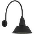 VISUAL COMFORT SIGNATURE, ACADEMY ARCHED MACK BARN LIGHT, OUTDOOR WALL LIGHTS