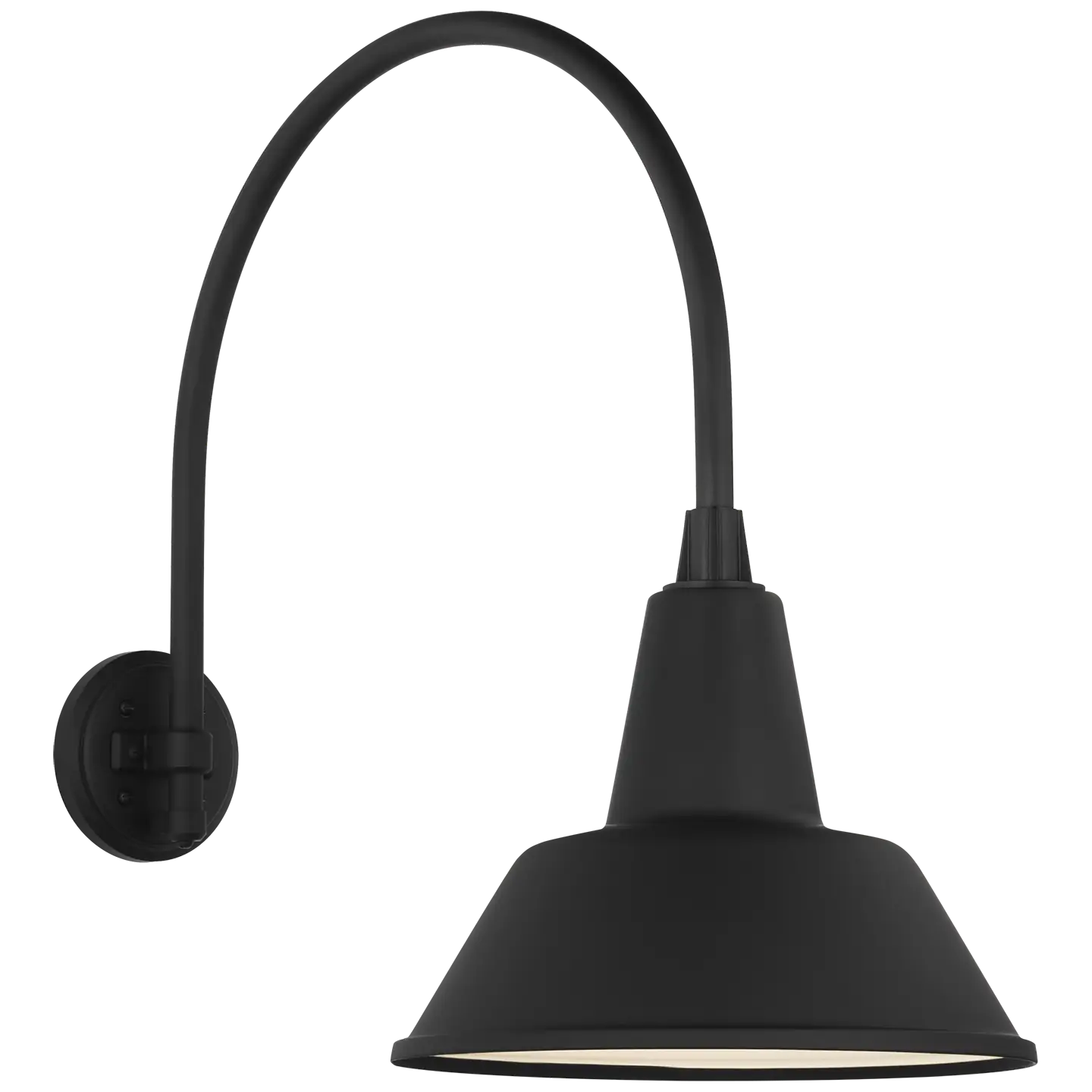 VISUAL COMFORT SIGNATURE, ACADEMY ARCHED MACK BARN LIGHT, OUTDOOR WALL LIGHTS