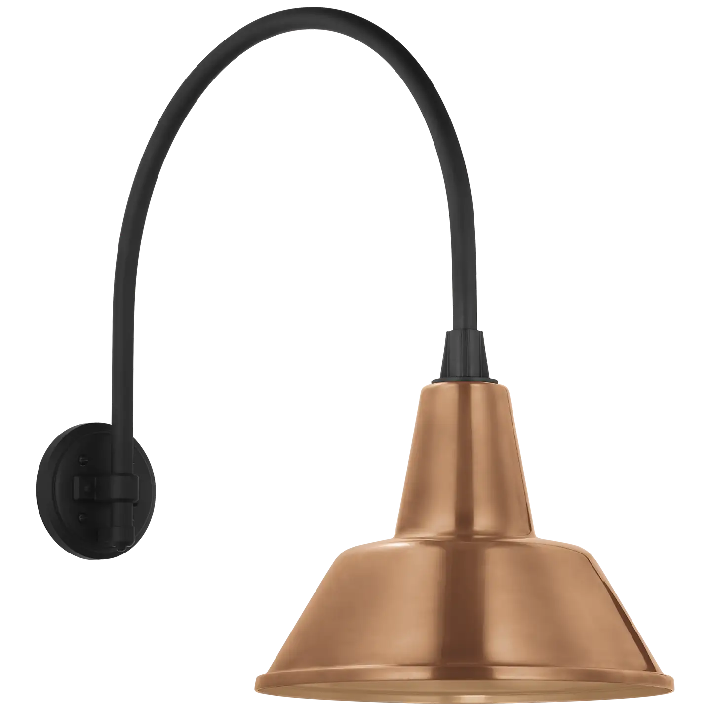 VISUAL COMFORT SIGNATURE, ACADEMY ARCHED MACK BARN LIGHT, OUTDOOR WALL LIGHTS