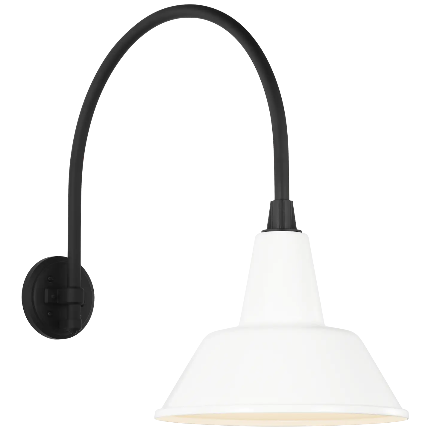 VISUAL COMFORT SIGNATURE, ACADEMY ARCHED MACK BARN LIGHT, OUTDOOR WALL LIGHTS