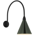 VISUAL COMFORT SIGNATURE, ACADEMY ARCHED MACK BARN LIGHT, OUTDOOR WALL LIGHTS