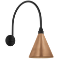 VISUAL COMFORT SIGNATURE, ACADEMY ARCHED MACK BARN LIGHT, OUTDOOR WALL LIGHTS