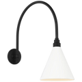 VISUAL COMFORT SIGNATURE, ACADEMY ARCHED MACK BARN LIGHT, OUTDOOR WALL LIGHTS