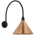 VISUAL COMFORT SIGNATURE, ACADEMY ARCHED MACK BARN LIGHT, OUTDOOR WALL LIGHTS