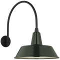 VISUAL COMFORT SIGNATURE, ACADEMY ARCHED MACK BARN LIGHT, OUTDOOR WALL LIGHTS