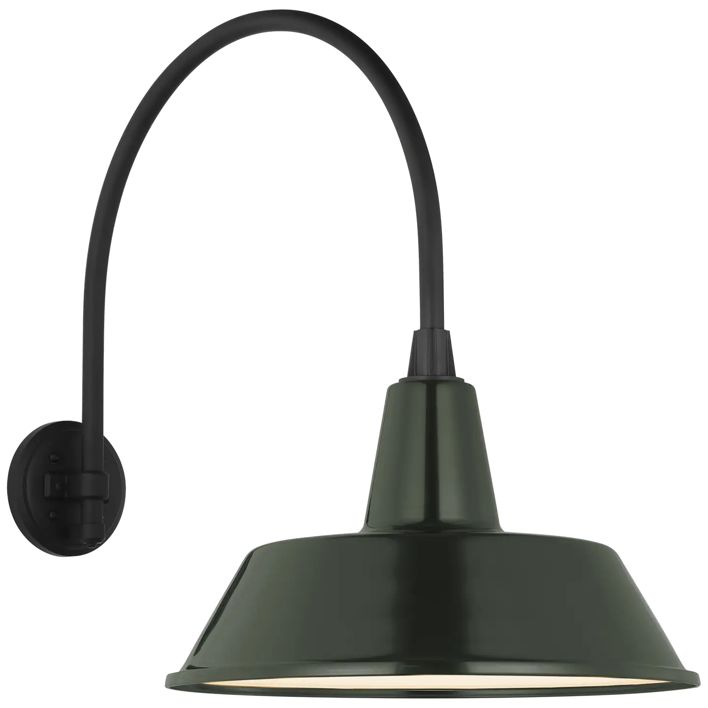 VISUAL COMFORT SIGNATURE, ACADEMY ARCHED MACK BARN LIGHT, OUTDOOR WALL LIGHTS