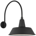 VISUAL COMFORT SIGNATURE, ACADEMY ARCHED MACK BARN LIGHT, OUTDOOR WALL LIGHTS