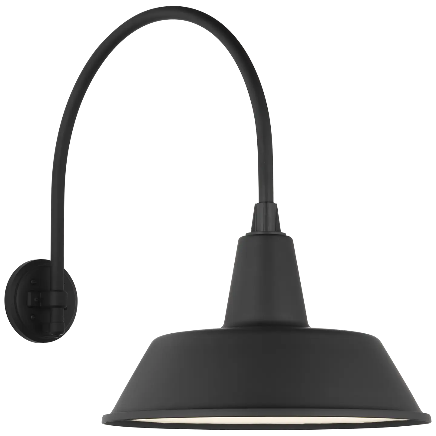 VISUAL COMFORT SIGNATURE, ACADEMY ARCHED MACK BARN LIGHT, OUTDOOR WALL LIGHTS