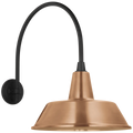 VISUAL COMFORT SIGNATURE, ACADEMY ARCHED MACK BARN LIGHT, OUTDOOR WALL LIGHTS
