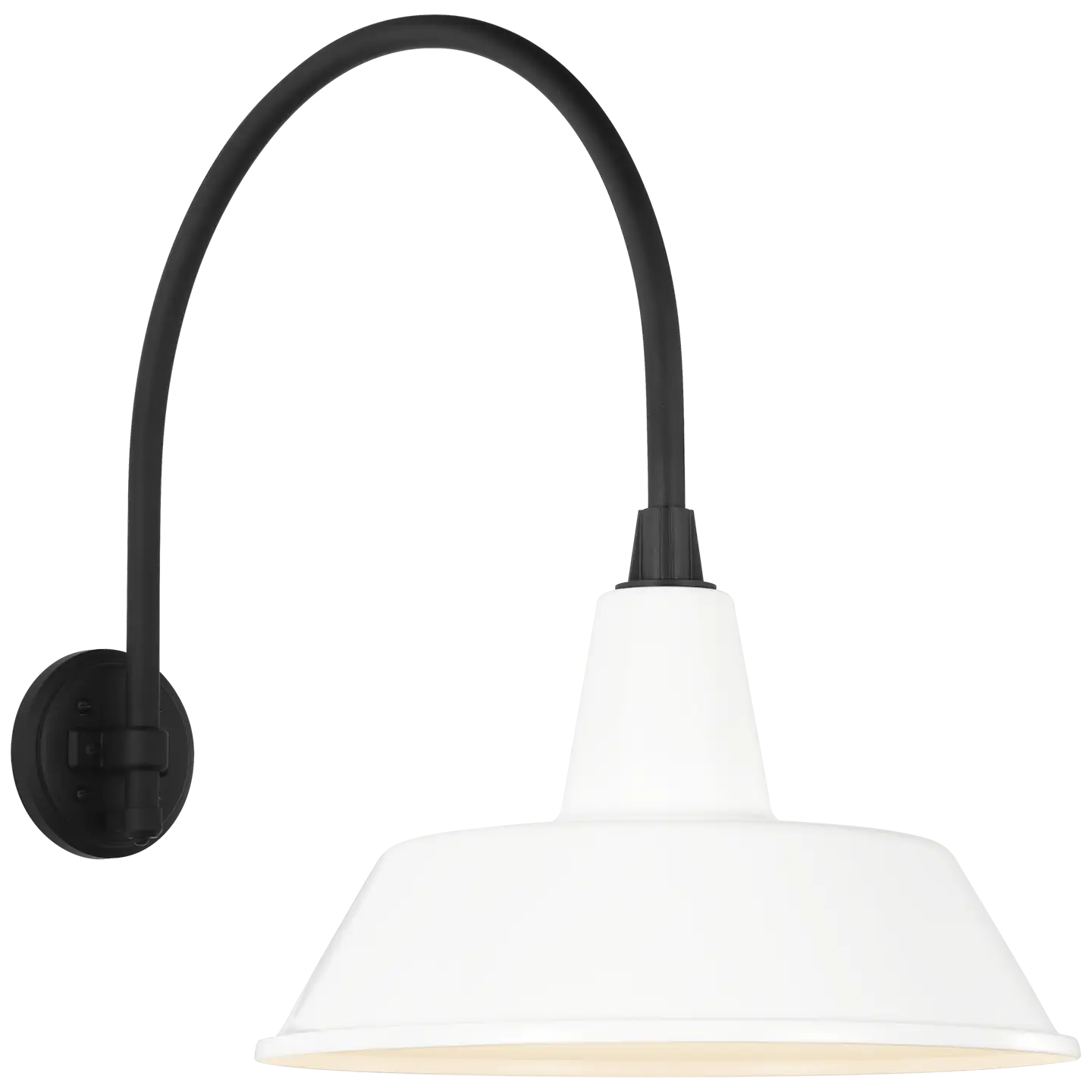 VISUAL COMFORT SIGNATURE, ACADEMY ARCHED MACK BARN LIGHT, OUTDOOR WALL LIGHTS