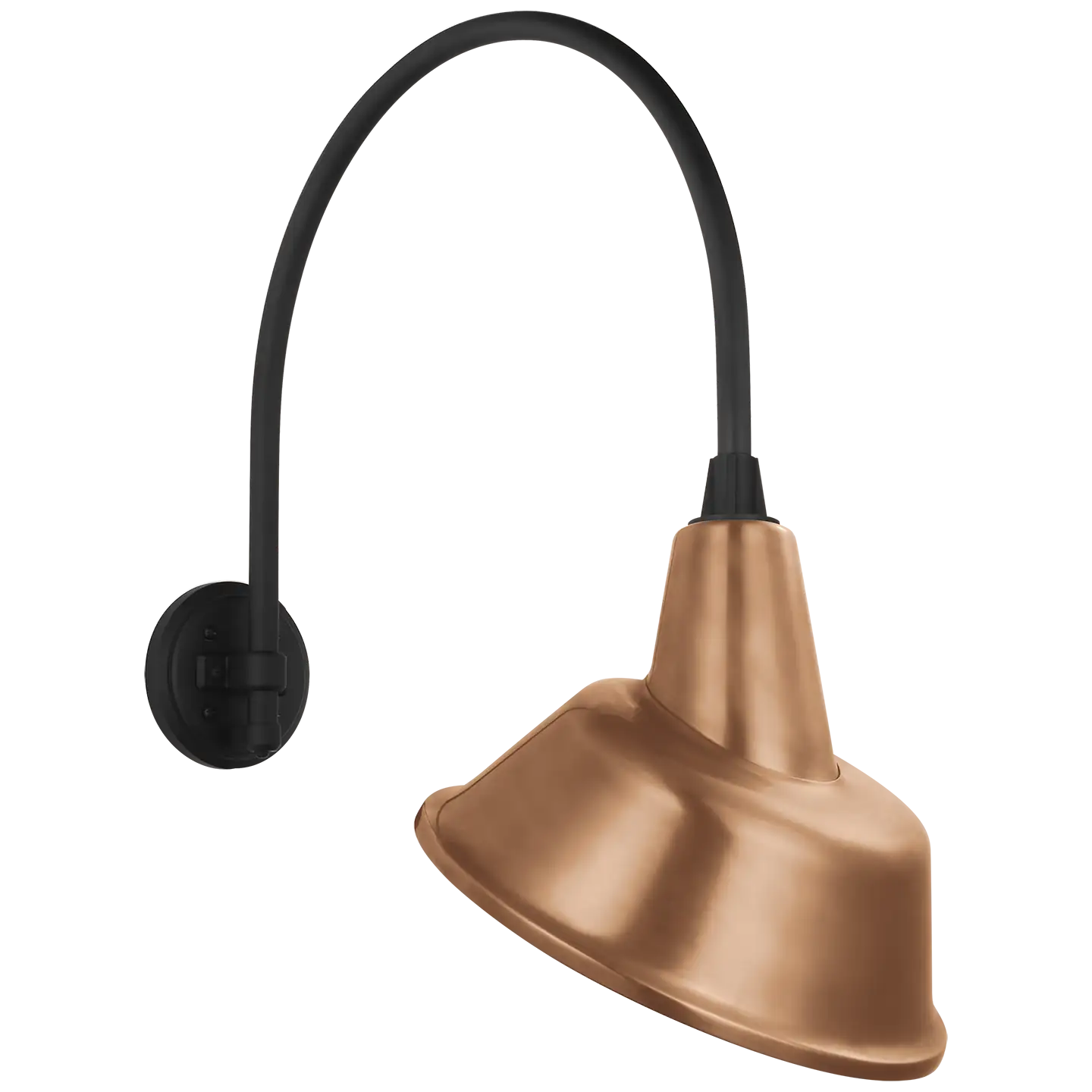 VISUAL COMFORT SIGNATURE, ACADEMY ARCHED MACK BARN LIGHT, OUTDOOR WALL LIGHTS