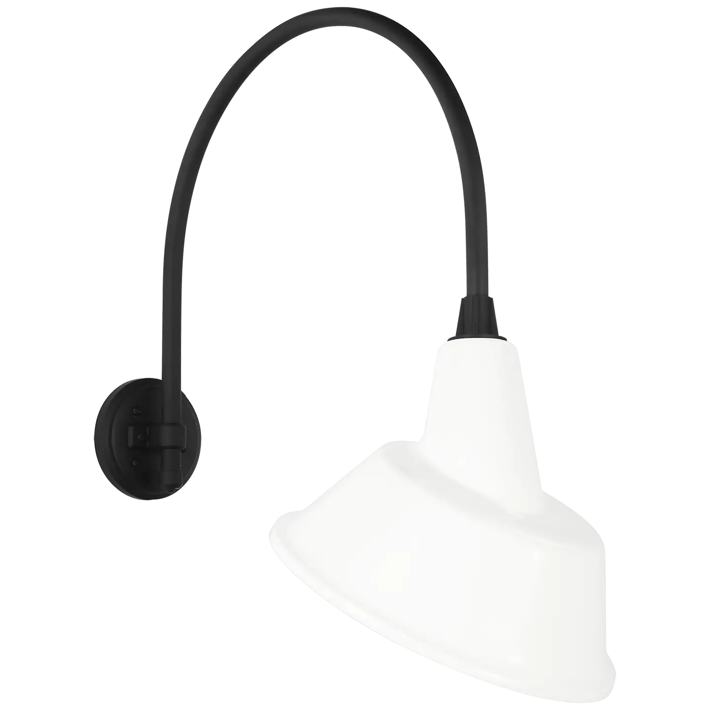 VISUAL COMFORT SIGNATURE, ACADEMY ARCHED MACK BARN LIGHT, OUTDOOR WALL LIGHTS
