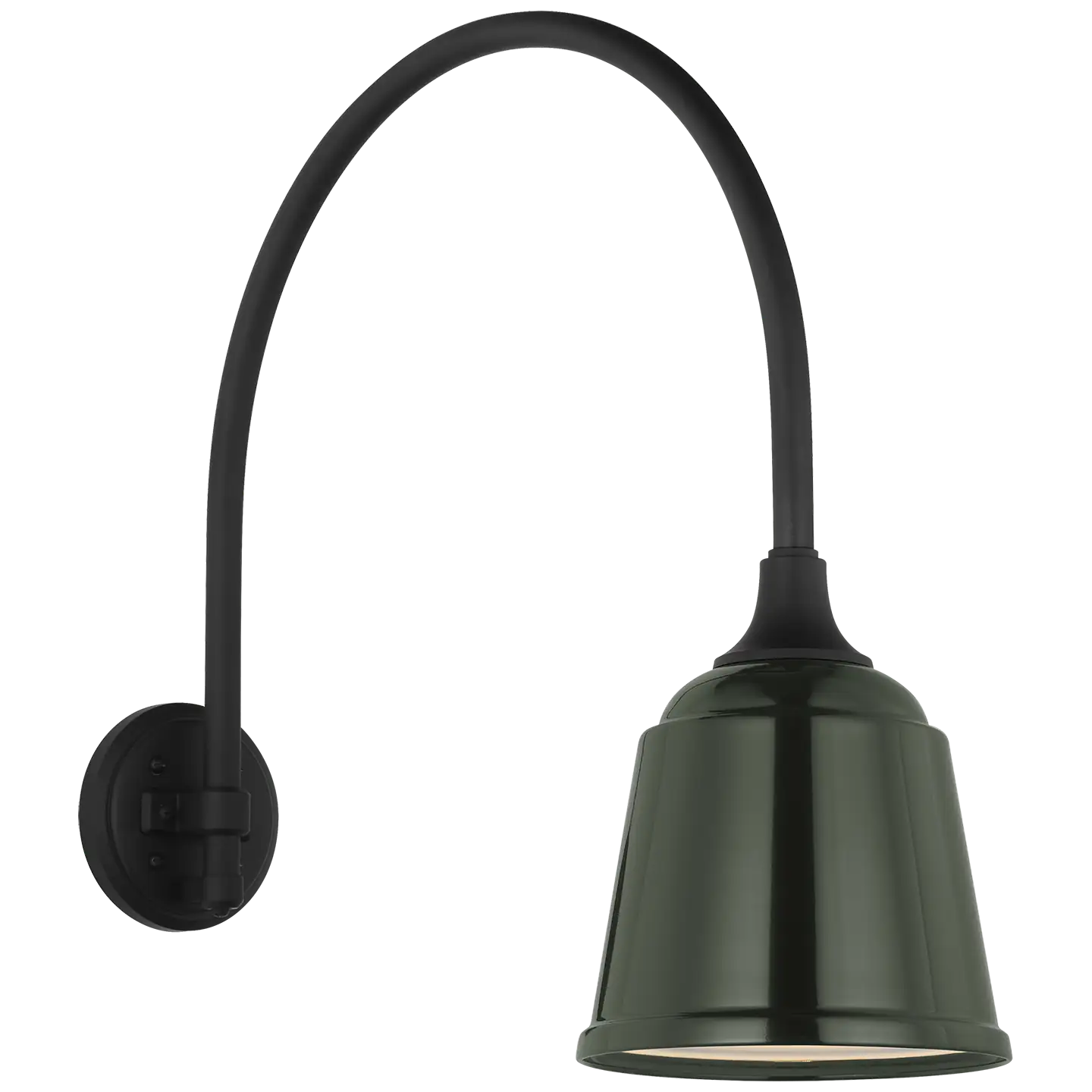 VISUAL COMFORT SIGNATURE, ACADEMY ARCHED MACK BARN LIGHT, OUTDOOR WALL LIGHTS