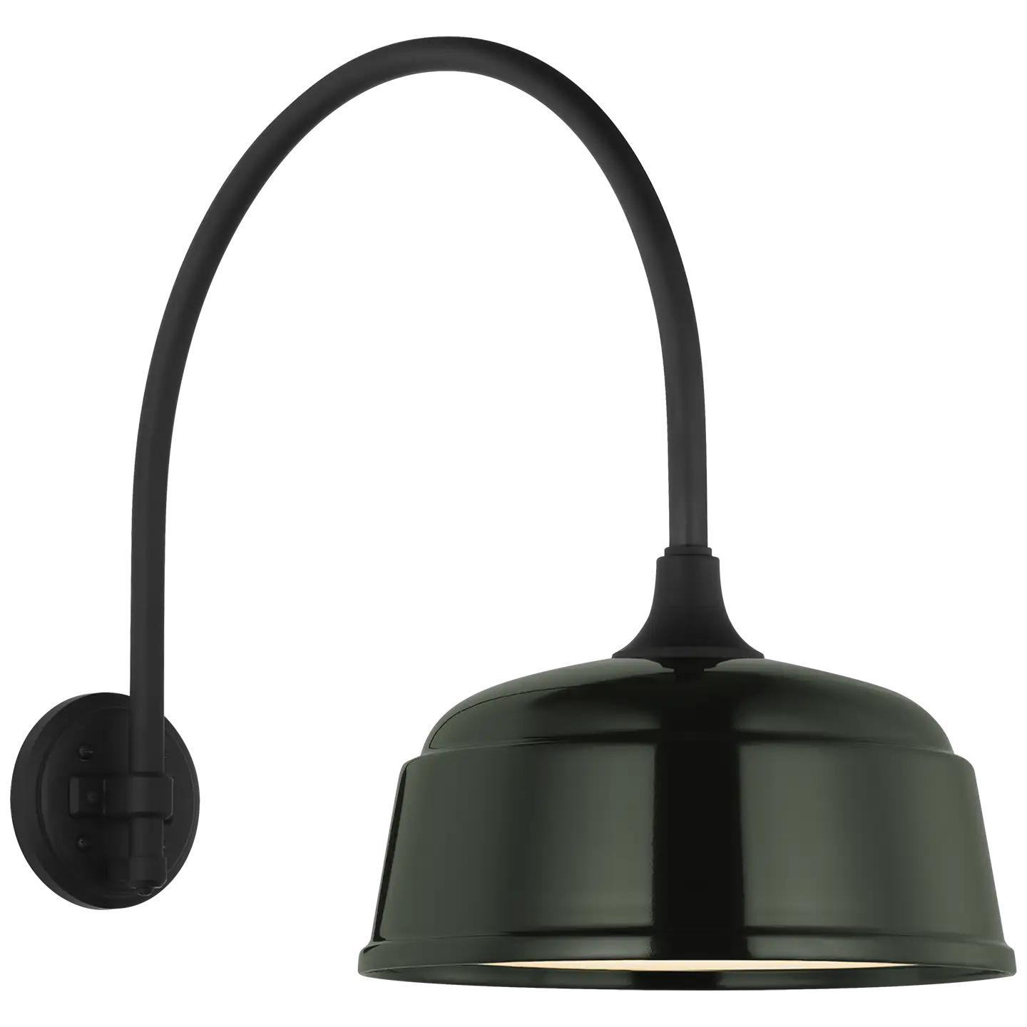 VISUAL COMFORT SIGNATURE, ACADEMY ARCHED MACK BARN LIGHT, OUTDOOR WALL LIGHTS
