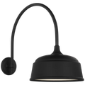 VISUAL COMFORT SIGNATURE, ACADEMY ARCHED MACK BARN LIGHT, OUTDOOR WALL LIGHTS