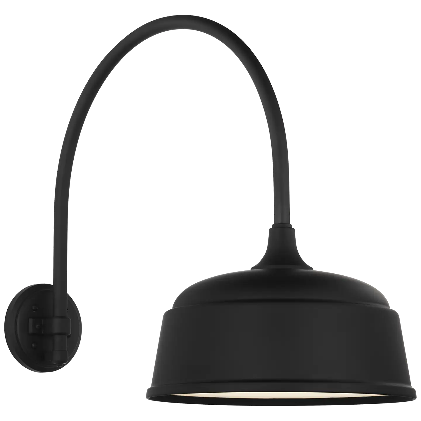 VISUAL COMFORT SIGNATURE, ACADEMY ARCHED MACK BARN LIGHT, OUTDOOR WALL LIGHTS