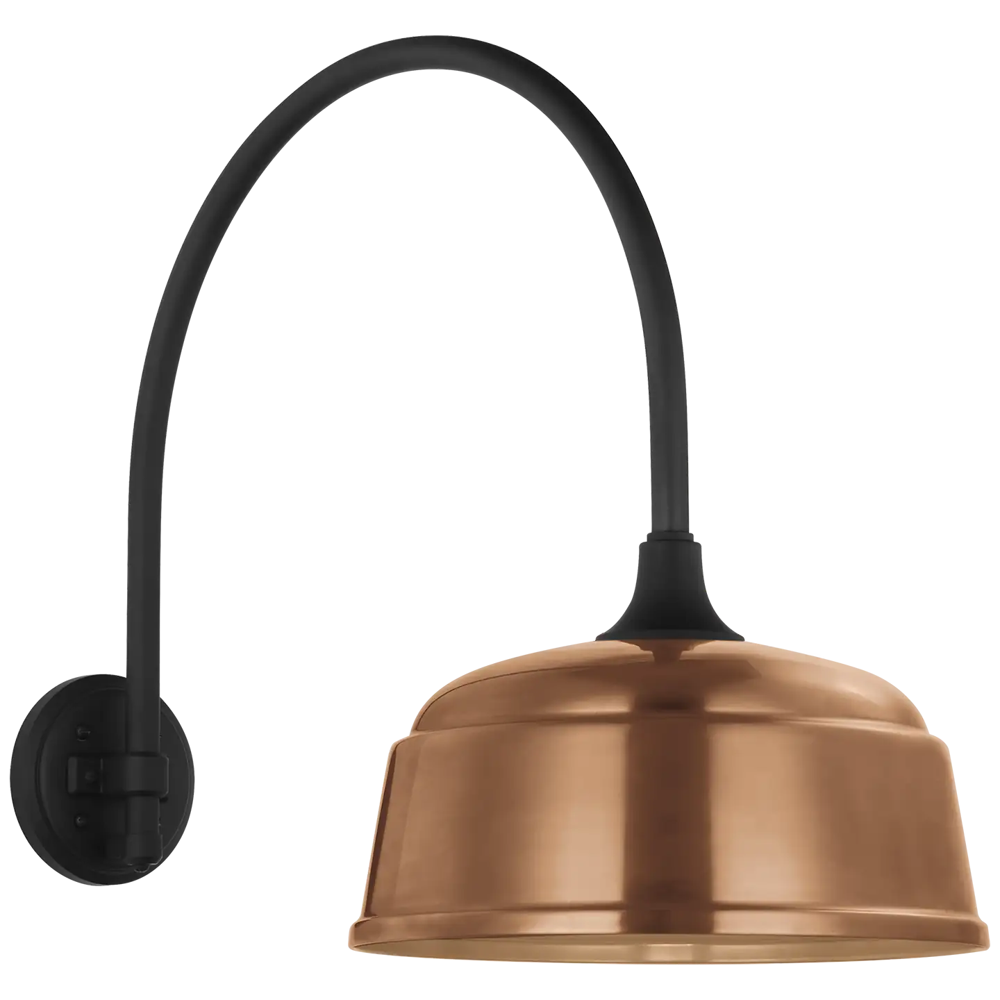 VISUAL COMFORT SIGNATURE, ACADEMY ARCHED MACK BARN LIGHT, OUTDOOR WALL LIGHTS