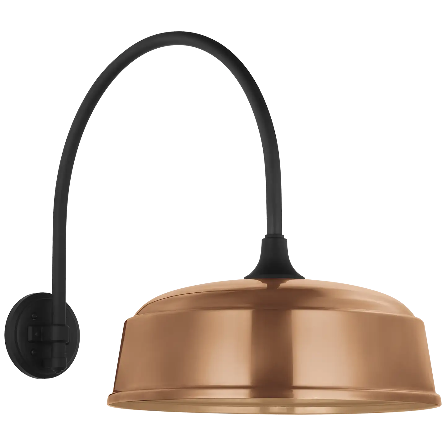 VISUAL COMFORT SIGNATURE, ACADEMY ARCHED MACK BARN LIGHT, OUTDOOR WALL LIGHTS