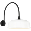 VISUAL COMFORT SIGNATURE, ACADEMY ARCHED MACK BARN LIGHT, OUTDOOR WALL LIGHTS