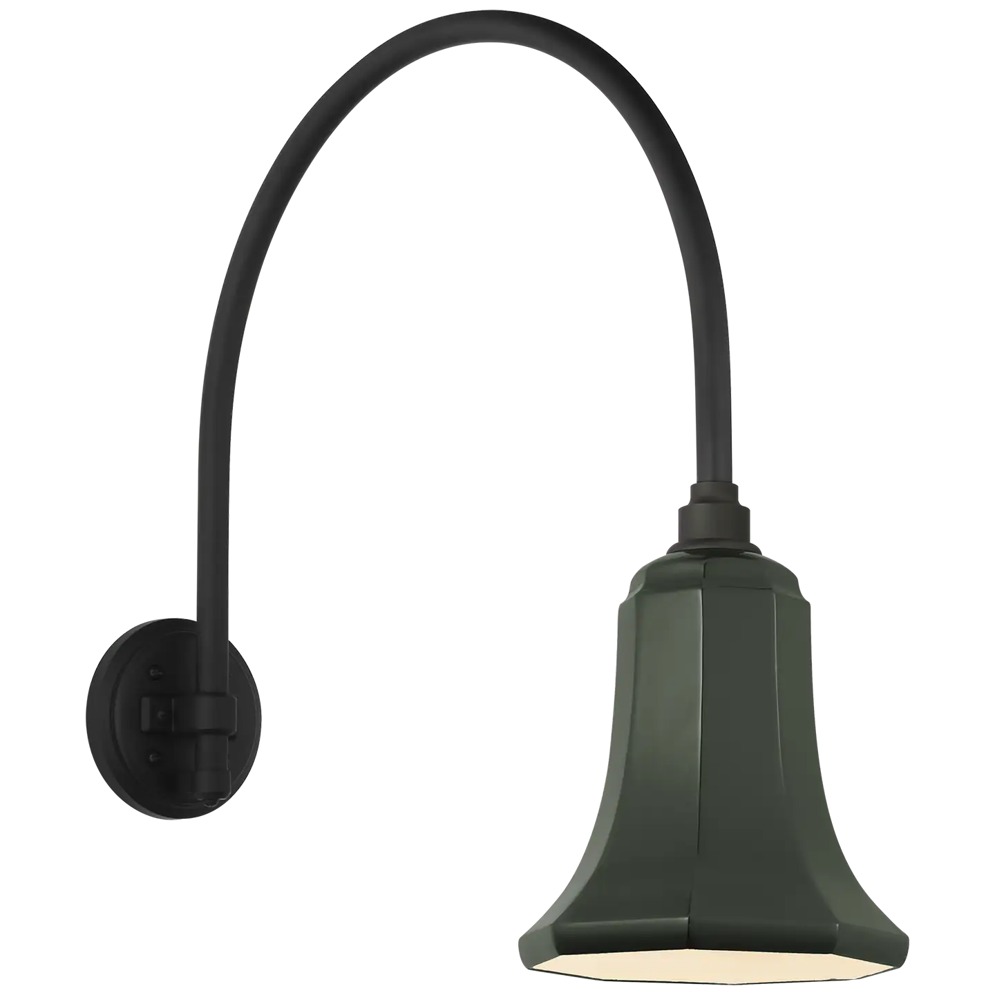 VISUAL COMFORT SIGNATURE, ACADEMY ARCHED MACK BARN LIGHT, OUTDOOR WALL LIGHTS