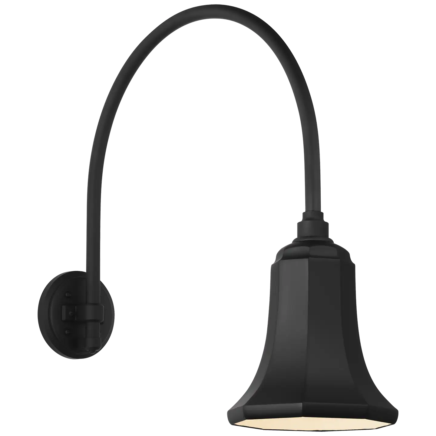 VISUAL COMFORT SIGNATURE, ACADEMY ARCHED MACK BARN LIGHT, OUTDOOR WALL LIGHTS