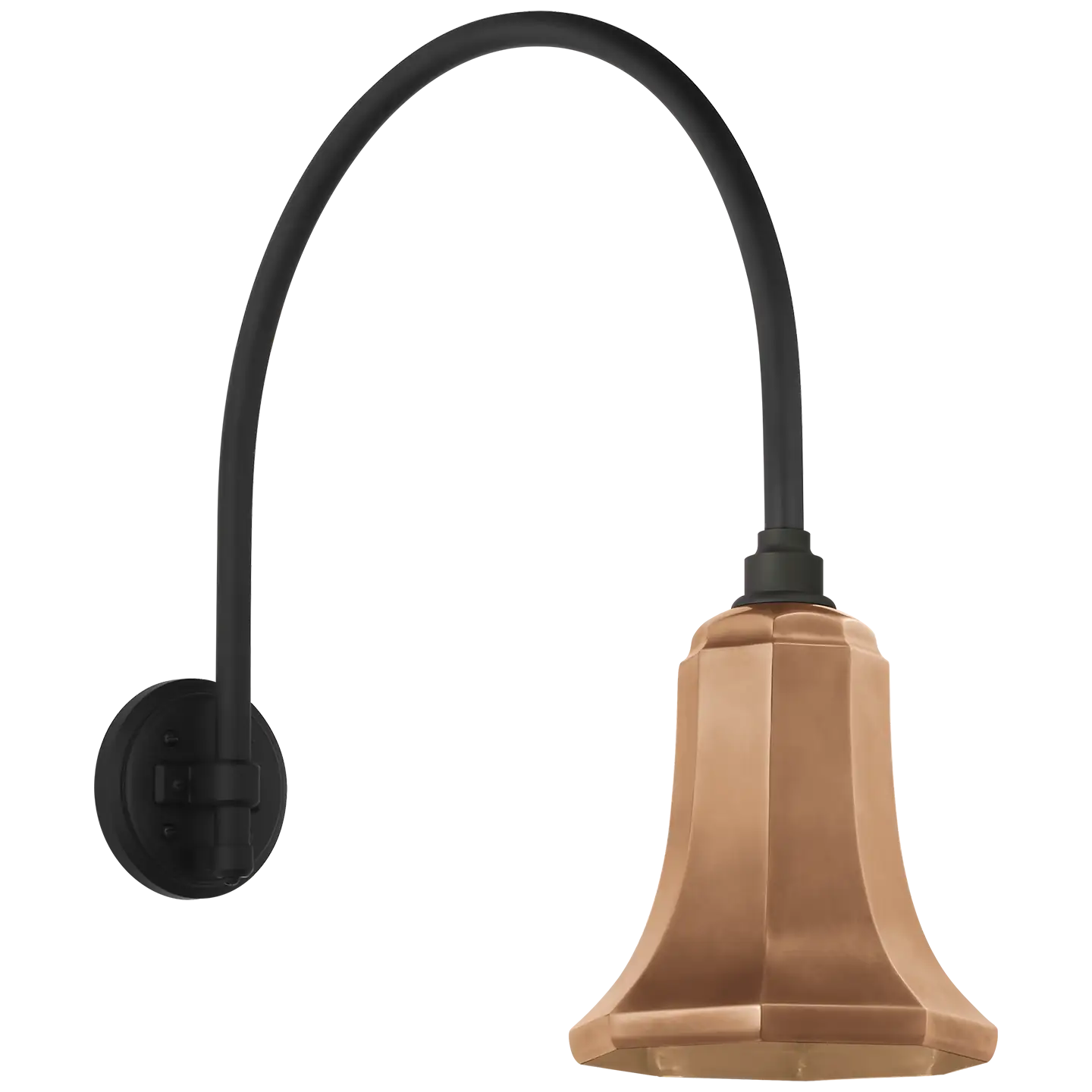 VISUAL COMFORT SIGNATURE, ACADEMY ARCHED MACK BARN LIGHT, OUTDOOR WALL LIGHTS