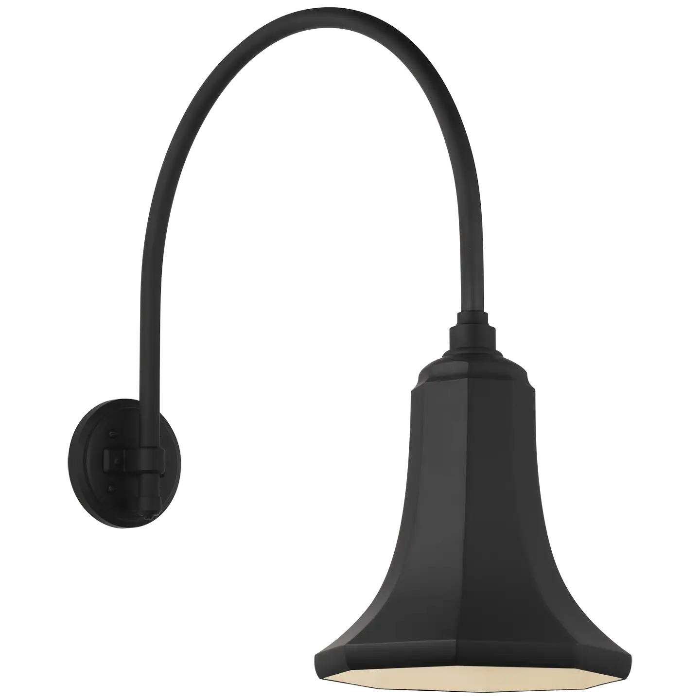 VISUAL COMFORT SIGNATURE, ACADEMY ARCHED MACK BARN LIGHT, OUTDOOR WALL LIGHTS