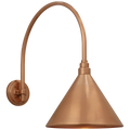VISUAL COMFORT SIGNATURE, ACADEMY ARCHED MACK BARN LIGHT, OUTDOOR WALL LIGHTS