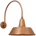 VISUAL COMFORT SIGNATURE, ACADEMY ARCHED MACK BARN LIGHT, OUTDOOR WALL LIGHTS