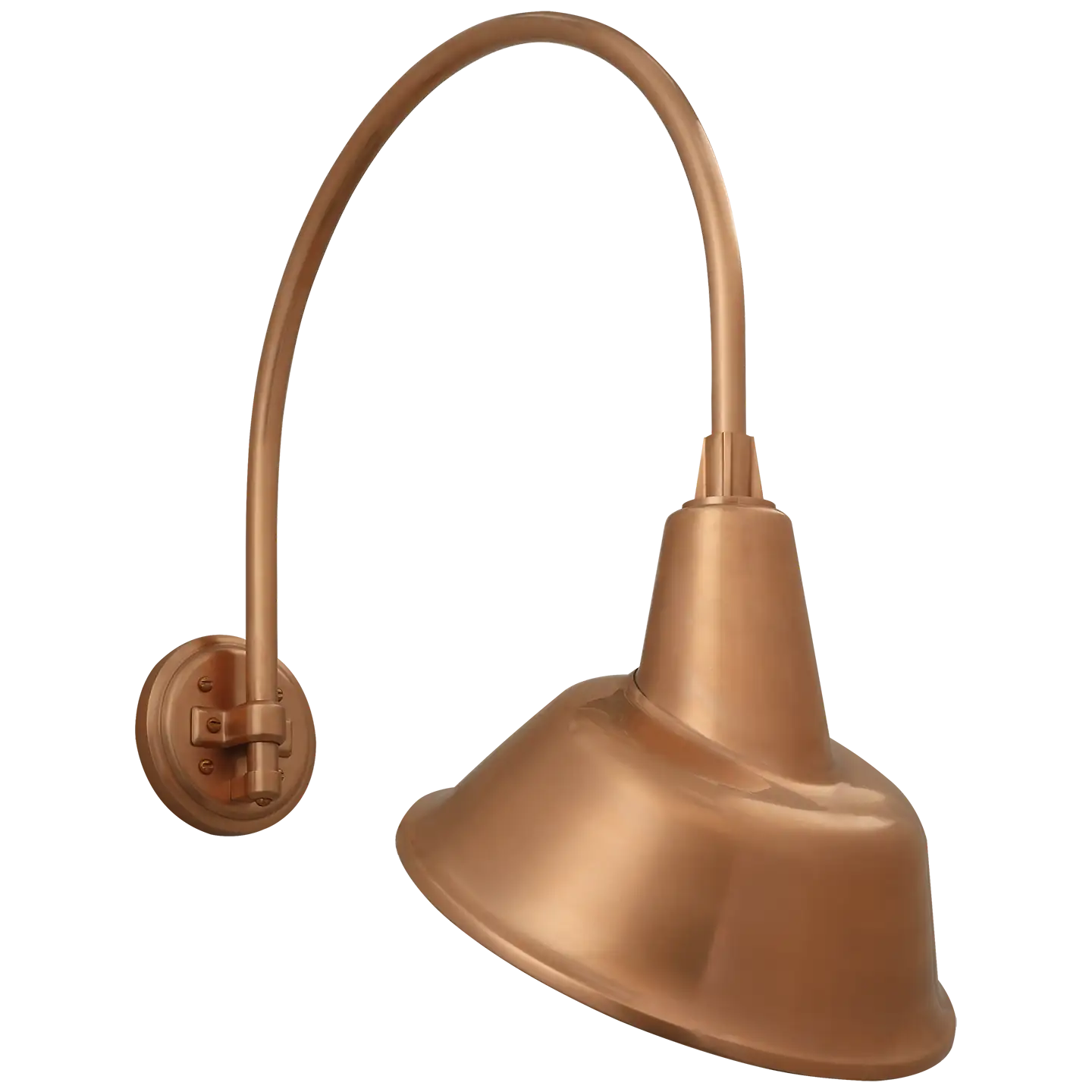 VISUAL COMFORT SIGNATURE, ACADEMY ARCHED MACK BARN LIGHT, OUTDOOR WALL LIGHTS