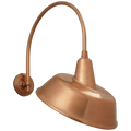 VISUAL COMFORT SIGNATURE, ACADEMY ARCHED MACK BARN LIGHT, OUTDOOR WALL LIGHTS