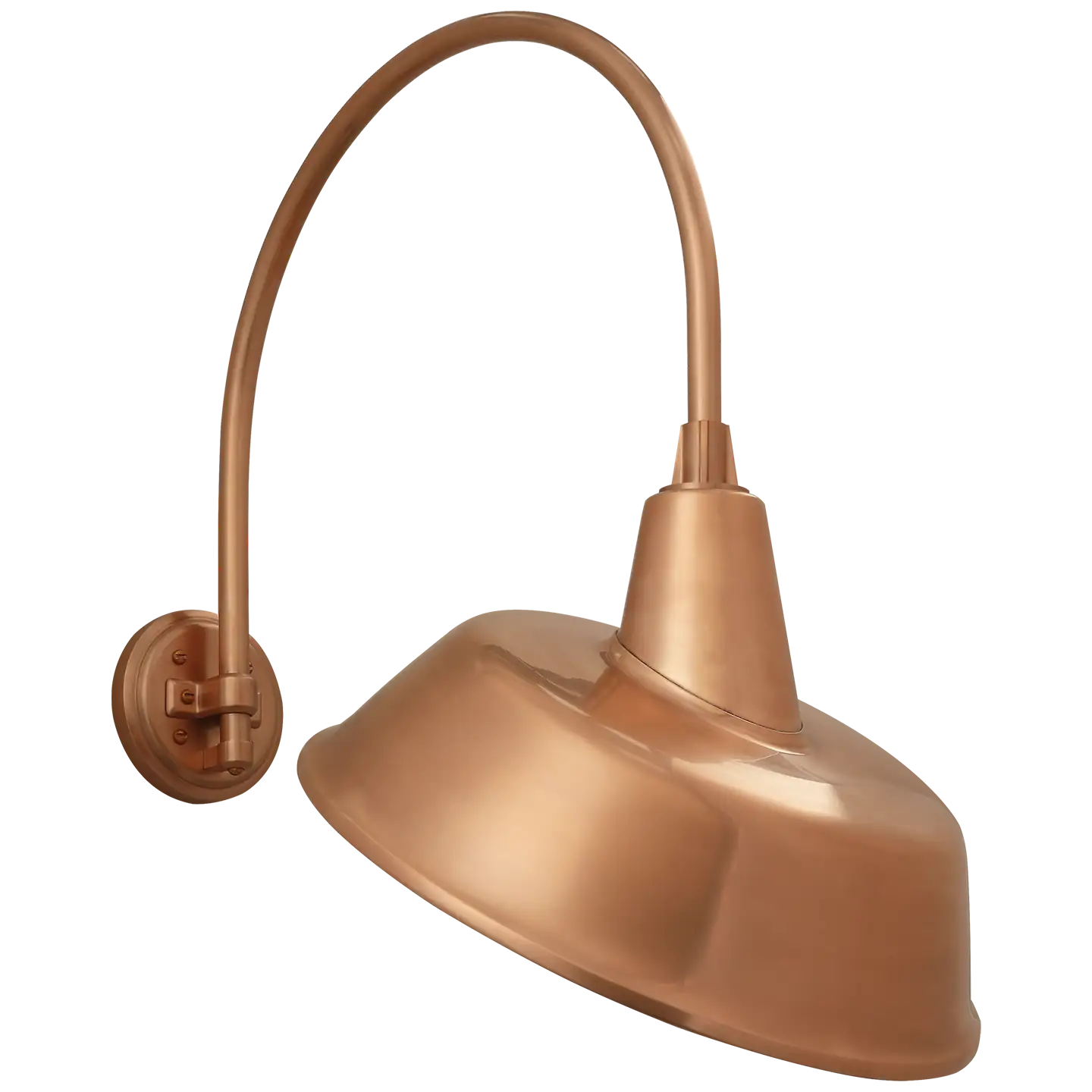 VISUAL COMFORT SIGNATURE, ACADEMY ARCHED MACK BARN LIGHT, OUTDOOR WALL LIGHTS