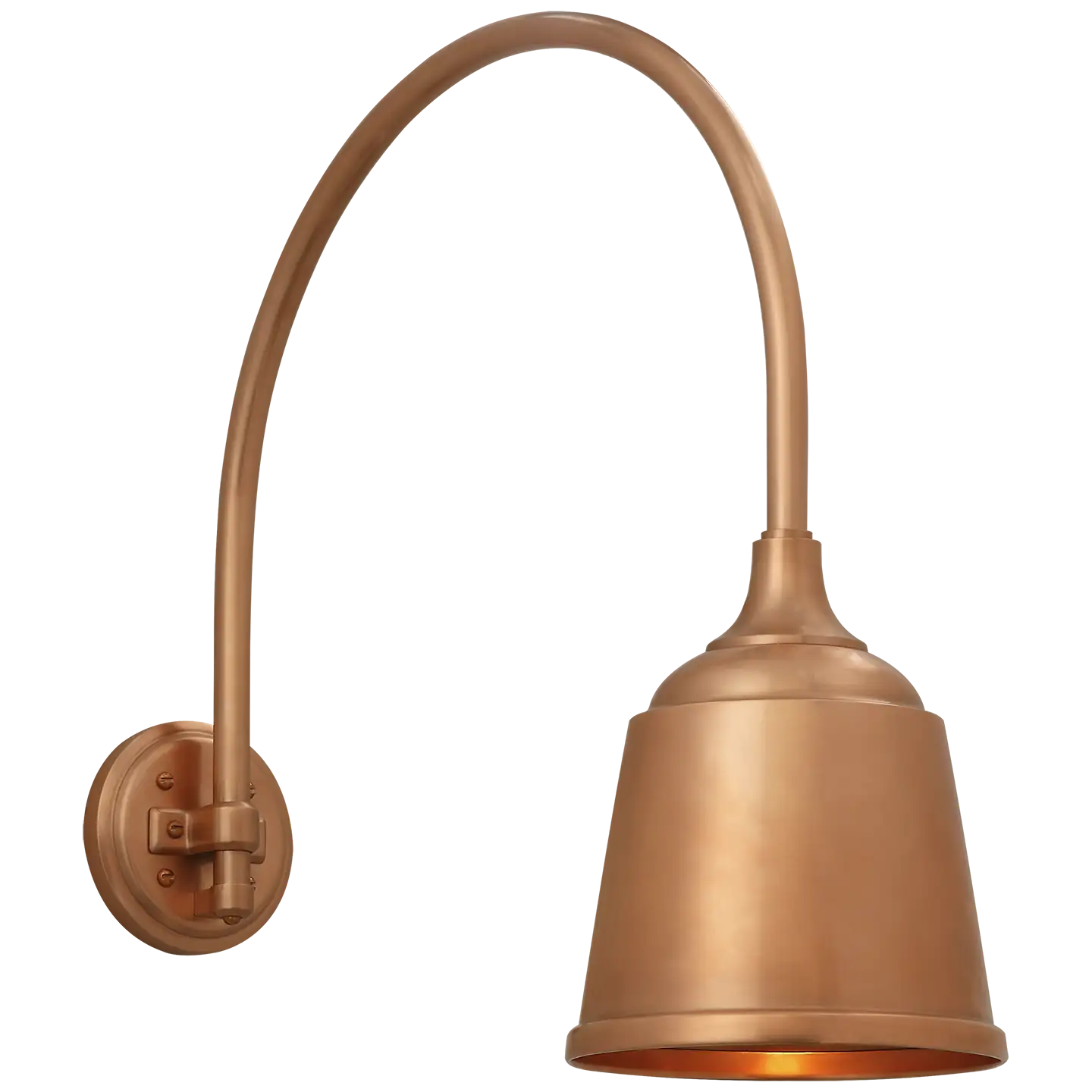 VISUAL COMFORT SIGNATURE, ACADEMY ARCHED MACK BARN LIGHT, OUTDOOR WALL LIGHTS