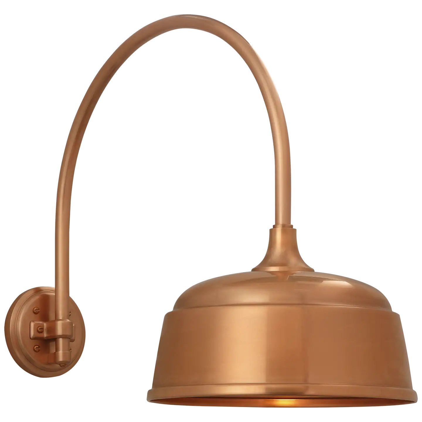 VISUAL COMFORT SIGNATURE, ACADEMY ARCHED MACK BARN LIGHT, OUTDOOR WALL LIGHTS