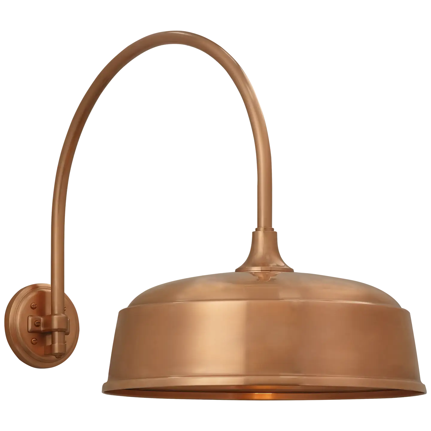 VISUAL COMFORT SIGNATURE, ACADEMY ARCHED MACK BARN LIGHT, OUTDOOR WALL LIGHTS