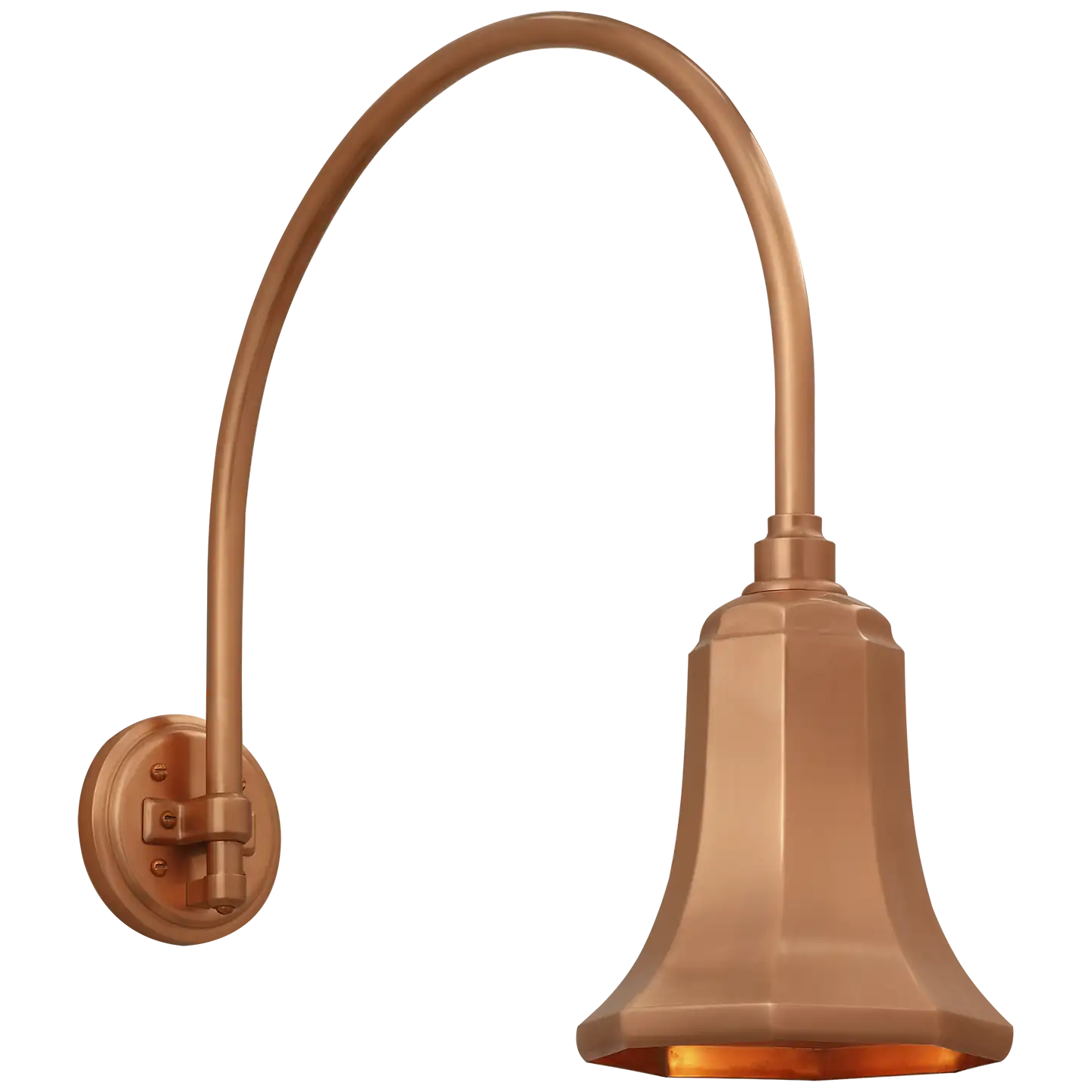 VISUAL COMFORT SIGNATURE, ACADEMY ARCHED MACK BARN LIGHT, OUTDOOR WALL LIGHTS