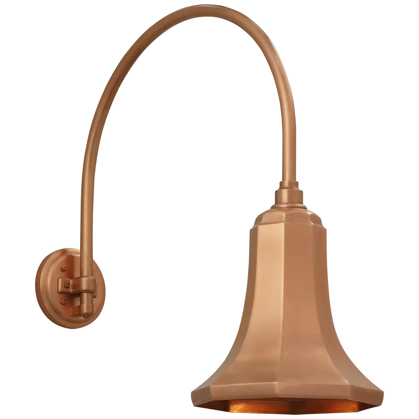 VISUAL COMFORT SIGNATURE, ACADEMY ARCHED MACK BARN LIGHT, OUTDOOR WALL LIGHTS