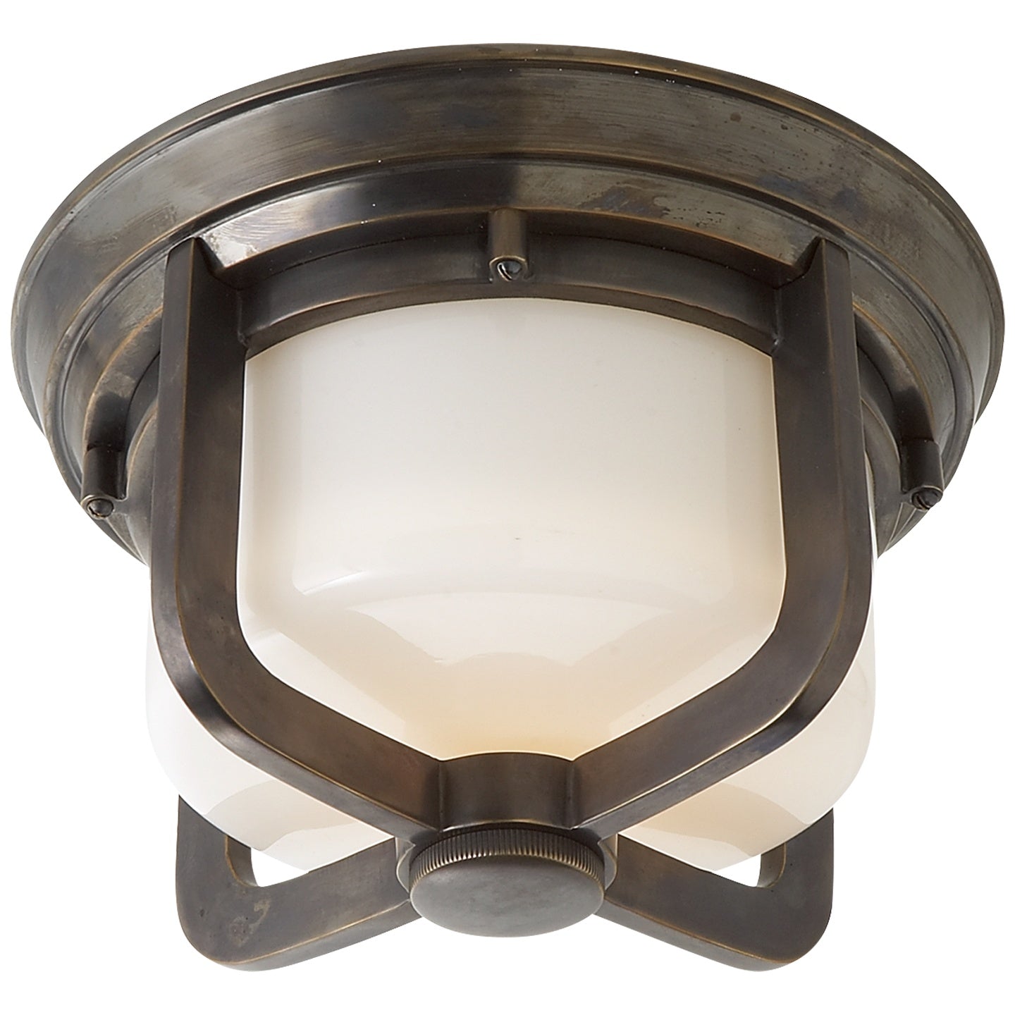 VISUAL COMFORT SIGNATURE, MILTON SHORT FLUSH MOUNT, FLUSH MOUNT CEILING LIGHTS