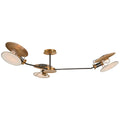 VISUAL COMFORT SIGNATURE, OSIRIS ASYMMETRIC SEMI-FLUSH MOUNT, FLUSH MOUNT CEILING LIGHTS