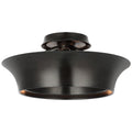 VISUAL COMFORT SIGNATURE, GARLAND DUAL LIT RING SEMI-FLUSH MOUNT, FLUSH MOUNT CEILING LIGHTS