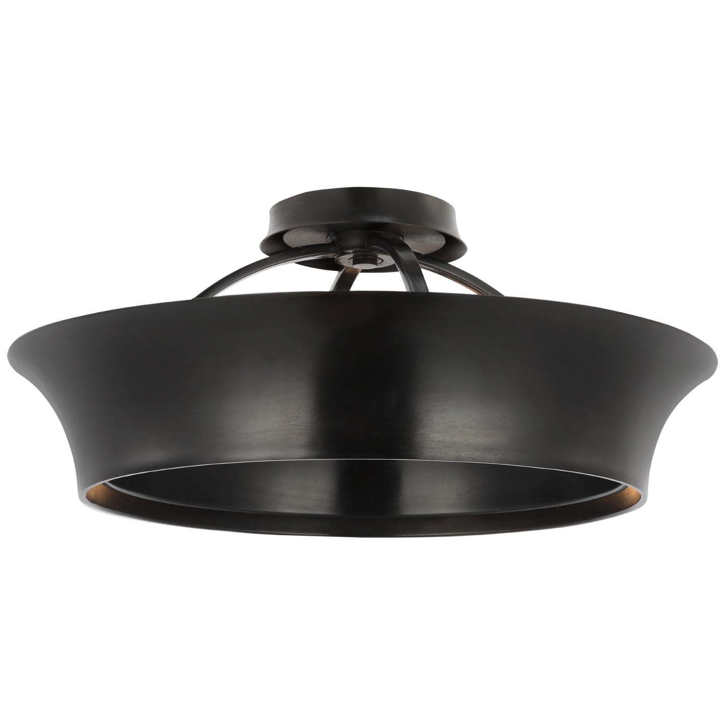 VISUAL COMFORT SIGNATURE, GARLAND DUAL LIT RING SEMI-FLUSH MOUNT, FLUSH MOUNT CEILING LIGHTS