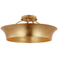 VISUAL COMFORT SIGNATURE, GARLAND DUAL LIT RING SEMI-FLUSH MOUNT, FLUSH MOUNT CEILING LIGHTS