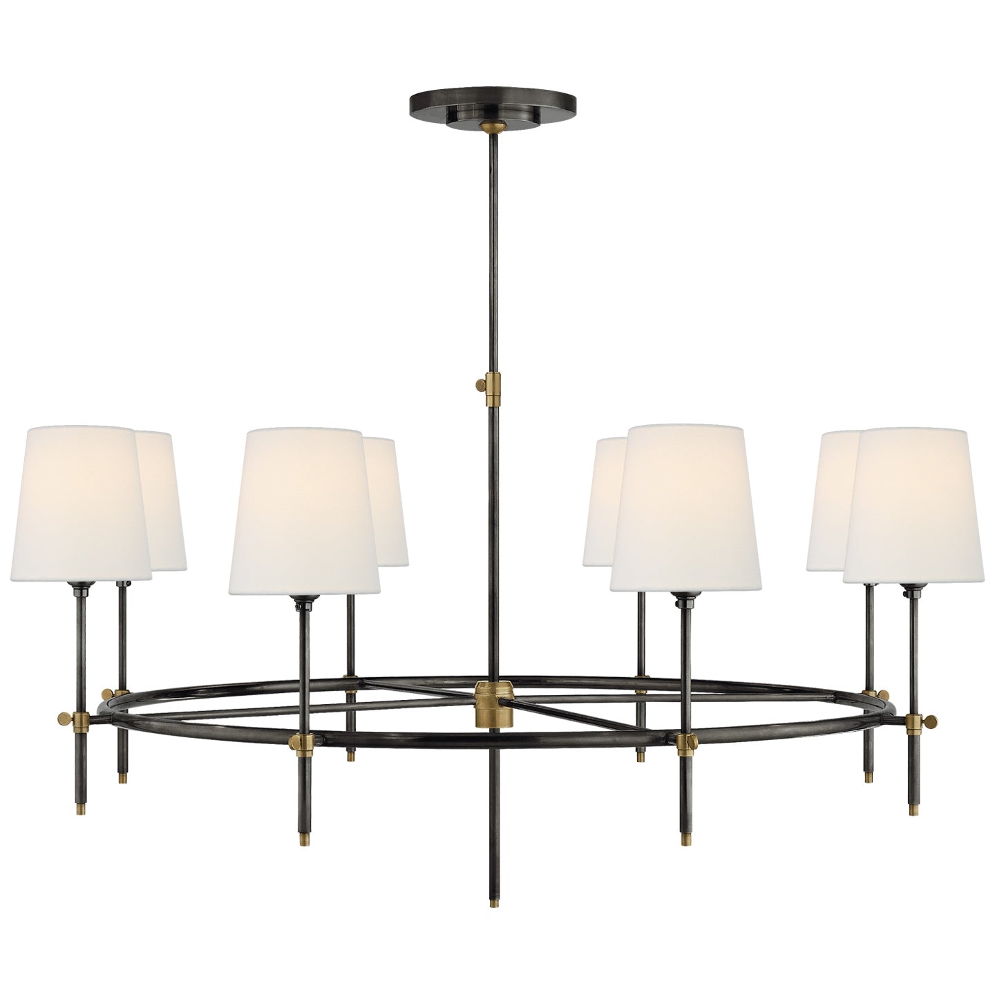 VISUAL COMFORT SIGNATURE, BRYANT RING CHANDELIER, CHANDELIER LIGHT