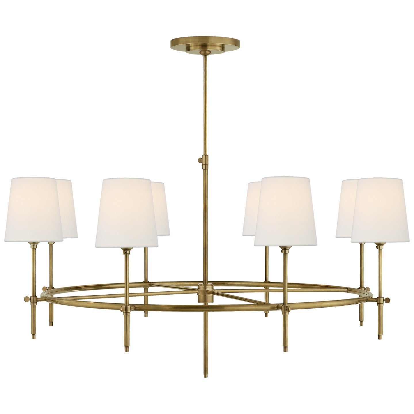 VISUAL COMFORT SIGNATURE, BRYANT RING CHANDELIER, CHANDELIER LIGHT