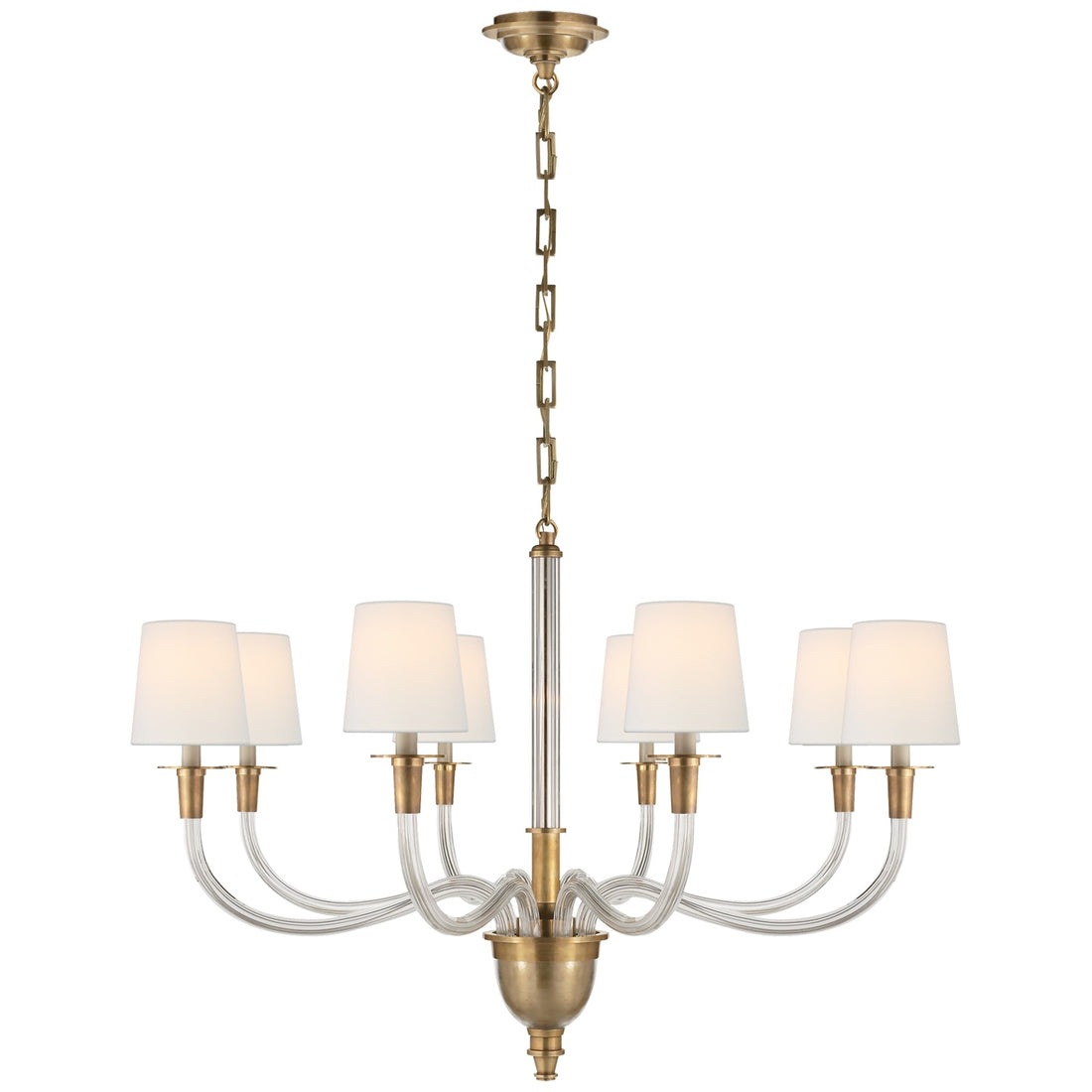 VISUAL COMFORT SIGNATURE, VIVIAN ONE-TIER CHANDELIER, CHANDELIER LIGHT