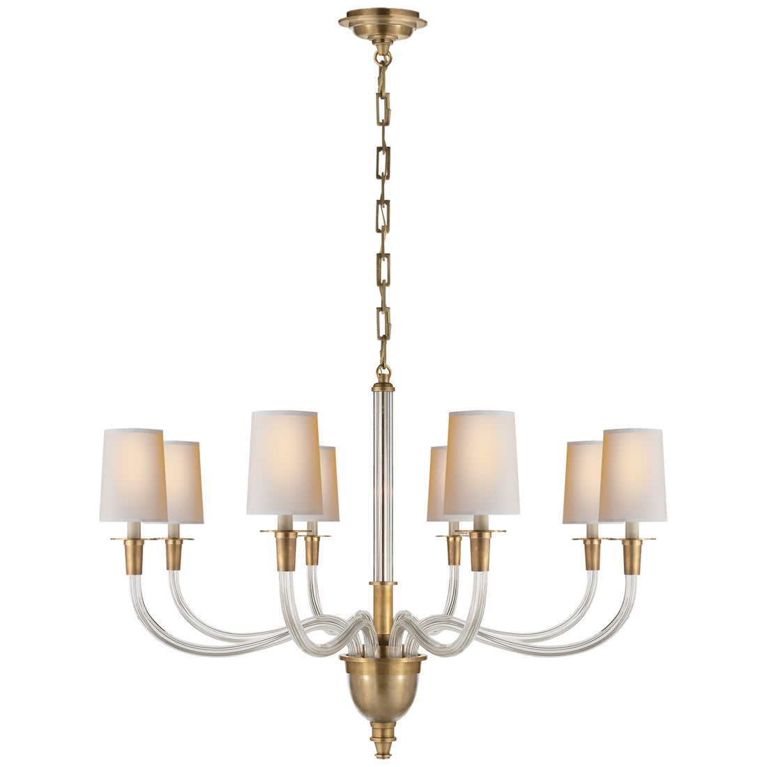 VISUAL COMFORT SIGNATURE, VIVIAN ONE-TIER CHANDELIER, CHANDELIER LIGHT