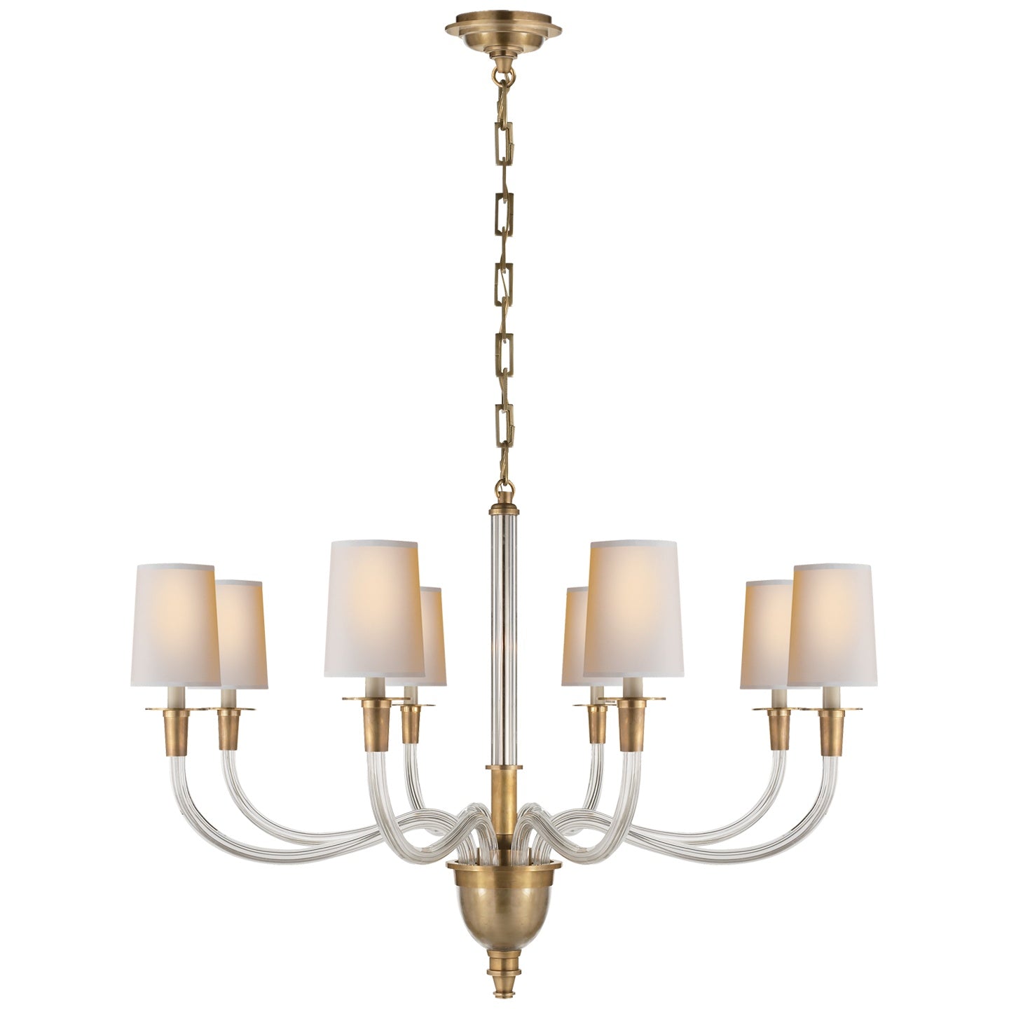 VISUAL COMFORT SIGNATURE, VIVIAN ONE-TIER CHANDELIER, CHANDELIER LIGHT