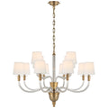 VISUAL COMFORT SIGNATURE, VIVIAN TWO-TIER CHANDELIER, CHANDELIER LIGHT