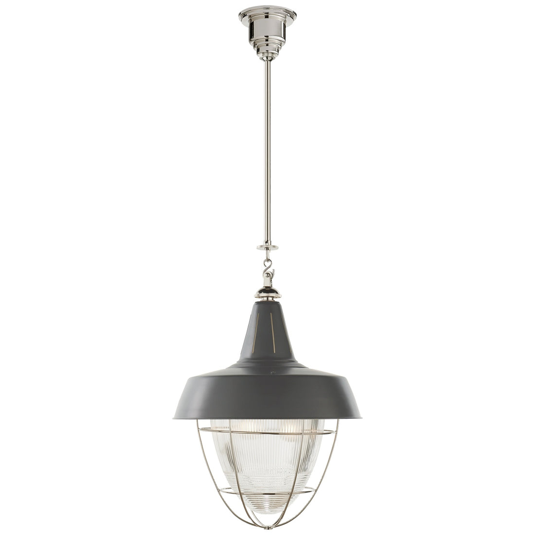 VISUAL COMFORT SIGNATURE, HENRY INDUSTRIAL HANGING LIGHT, PENDANT LIGHT